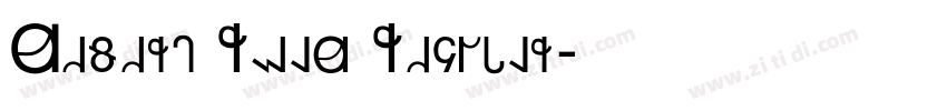 Desert Road Regular字体转换